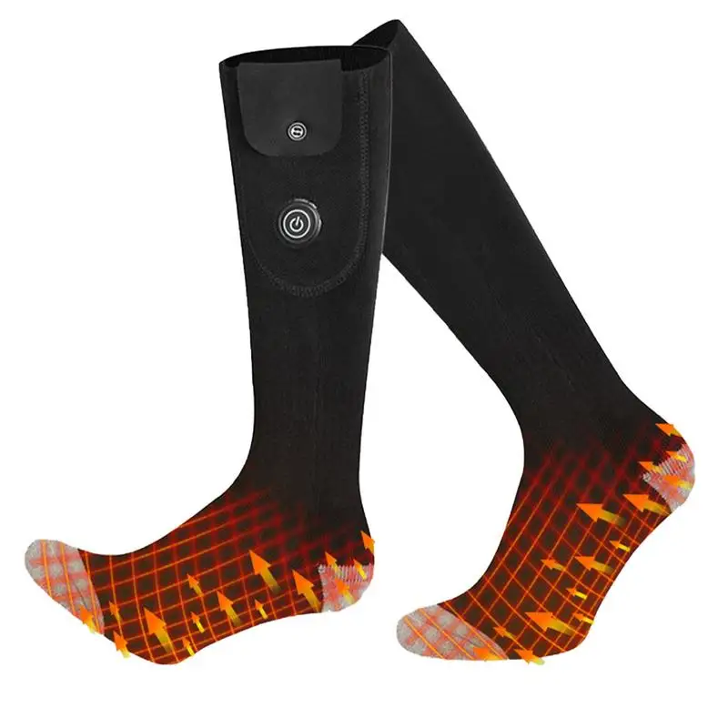 Heated Ski Socks for Men Women Washable Battery Operated Thermal Warming Socks for Hunting Winter Skiing Camping Outdoors
Heated Ski Socks for Men Women Washable Battery Operated Thermal Warming Socks for Hunting Winter Skiing Camping Outdoors