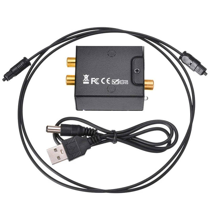 

Цифро-аналоговый аудио преобразователь Оптического волокна Toslink коаксиальный сигнал в RCA R/L аудио декодер SPDIF ATV DAC усилитель