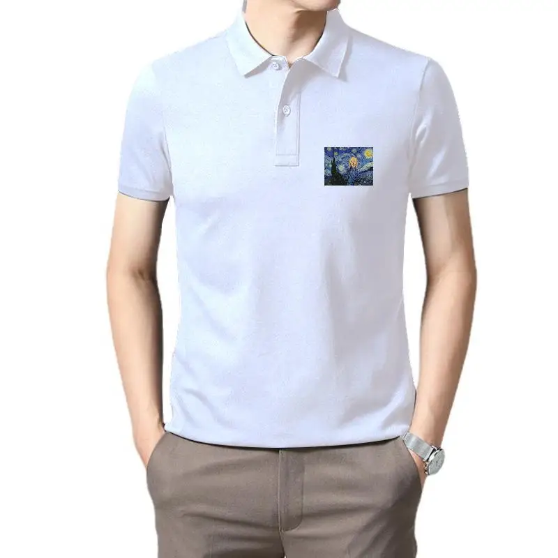Golf wear men Van Gogh Starry Night Summer print Cotton Men New women TEE polo t shirt for men
Golf wear men Van Gogh Starry Night Summer print Cotton Men New women TEE polo t shirt for men