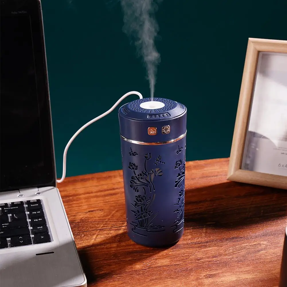 Carved Air Humidifier Mechanical Household 260ML Single Nozzle Cold Aroma Diffuser Color Light Essential Oils Diffuser Office
Carved Air Humidifier Mechanical Household 260ML Single Nozzle Cold Aroma Diffuser Color Light Essential Oils Diffuser Office