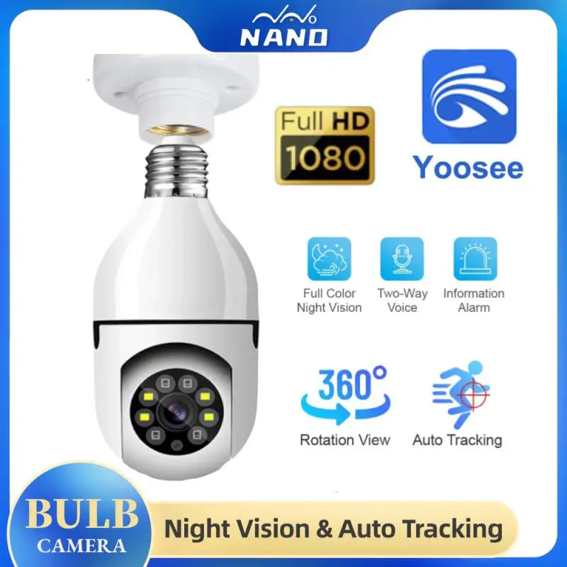 E27 1080P Video Surveillance Camera Wireless WIFI IP Camera Alarm Tone Function Security Camera Smart Home Two-way Audio Monitor
E27 1080P Video Surveillance Camera Wireless WIFI IP Camera Alarm Tone Function Security Camera Smart Home Two-way Audio Monitor