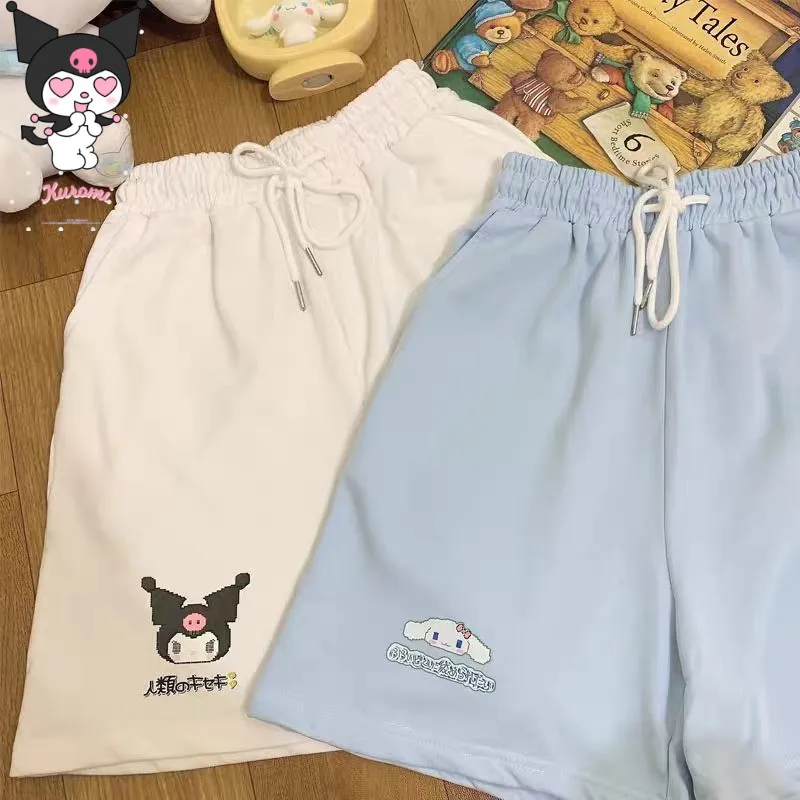 Japanese Anime Kuromi Casual Sports Shorts Kawaii Cinnamoroll Summer Thin Section High Waist Loose Student Pants Children's Gift
Japanese Anime Kuromi Casual Sports Shorts Kawaii Cinnamoroll Summer Thin Section High Waist Loose Student Pants Children's Gift