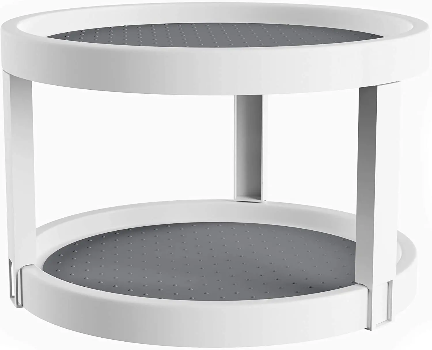 Lazy Susan \u2013 24.5 cm diameter round two levels kitchen organizer, pantry and dressing table and display with non-slip lini
Lazy Susan \u2013 24.5 cm diameter round two levels kitchen organizer, pantry and dressing table and display with non-slip lini