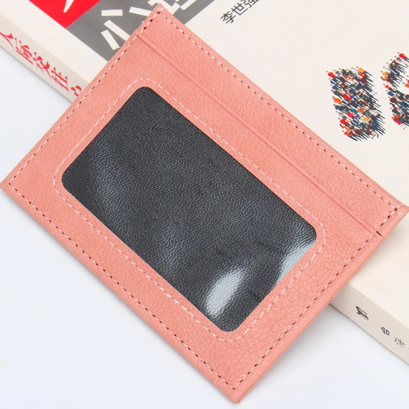 Pu Leather ID Card Holder Candy Color Bank Credit Card Box Portable Card Case Wallet Women Men Business Cards Cover Wholesale
Pu Leather ID Card Holder Candy Color Bank Credit Card Box Portable Card Case Wallet Women Men Business Cards Cover Wholesale