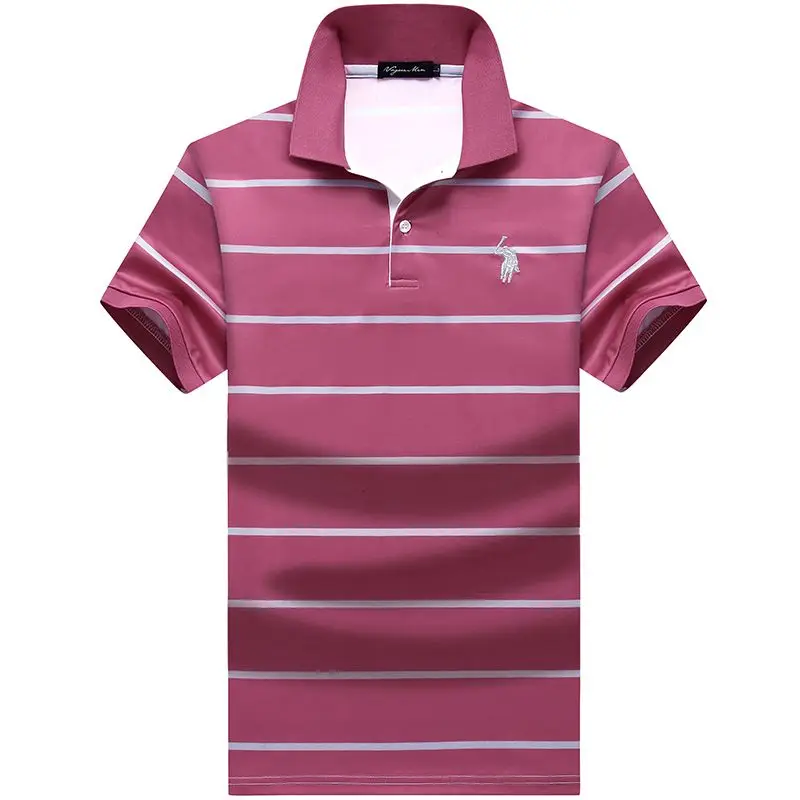 Polo Shirt Men Summer Stritching Men's Shorts Sleeve Polo Business Clothes Luxury Men Tee Shirt Brand Polos 
Polo Shirt Men Summer Stritching Men's Shorts Sleeve Polo Business Clothes Luxury Men Tee Shirt Brand Polos