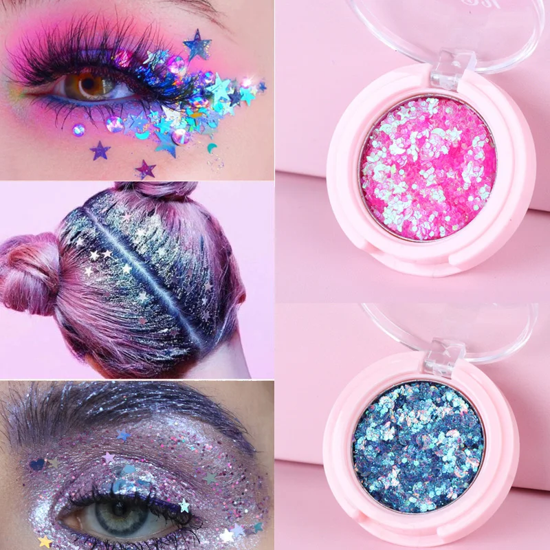 1PCS Mermaid Glitter Eyeshadow Gel Shine Makeup Eyeshadow Palette Face Lip Eye Body Shiny Sequins Gel Aurora Star Eye Shadow
1PCS Mermaid Glitter Eyeshadow Gel Shine Makeup Eyeshadow Palette Face Lip Eye Body Shiny Sequins Gel Aurora Star Eye Shadow