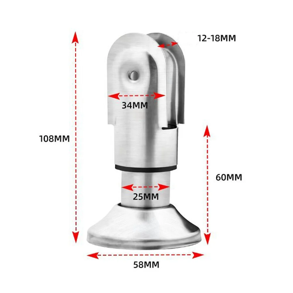 Bathroom Accessory Partition Bracket Partition Foot Lightweight Sanitary Partition Foot Silver Stainless Steel
Bathroom Accessory Partition Bracket Partition Foot Lightweight Sanitary Partition Foot Silver Stainless Steel