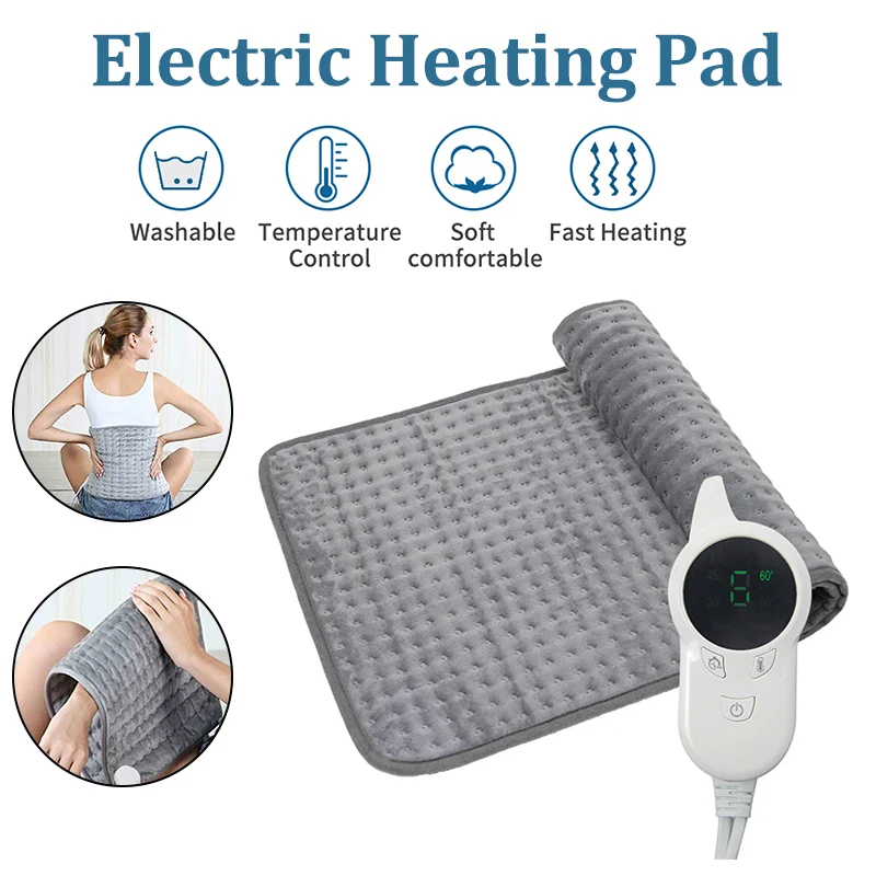 60*30cm Microplush Electric Therapy Heating Pad 3 Level Electric Blanket for Abdomen Waist Back Pain Relief Winter Warmer
60*30cm Microplush Electric Therapy Heating Pad 3 Level Electric Blanket for Abdomen Waist Back Pain Relief Winter Warmer