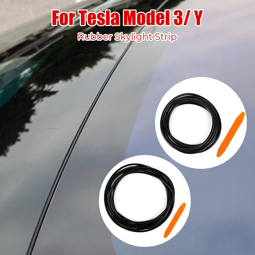 Car Modify Accessories For Tesla Model 3 Model Y Anti-Dust Waterproof Rubber Skylight Strip Sunroof Seal Noise Insulator Sealant
Car Modify Accessories For Tesla Model 3 Model Y Anti-Dust Waterproof Rubber Skylight Strip Sunroof Seal Noise Insulator Sealant