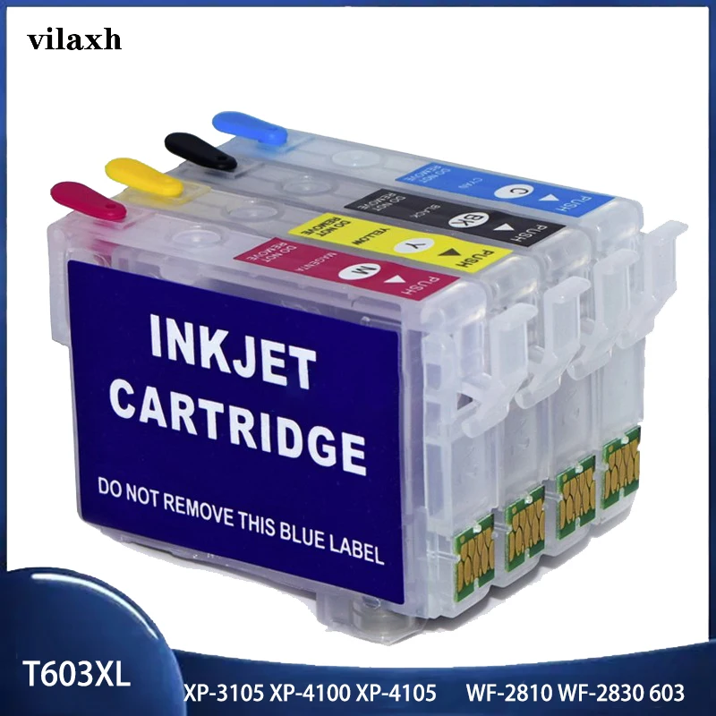 For 603XL T603 T603XL E603XL 603 XL Refill Ink Cartridge Or ARC For Epson XP-3105 XP-4100 XP-4105 WF-2810 WF-2830
For 603XL T603 T603XL E603XL 603 XL Refill Ink Cartridge Or ARC For Epson XP-3105 XP-4100 XP-4105 WF-2810 WF-2830