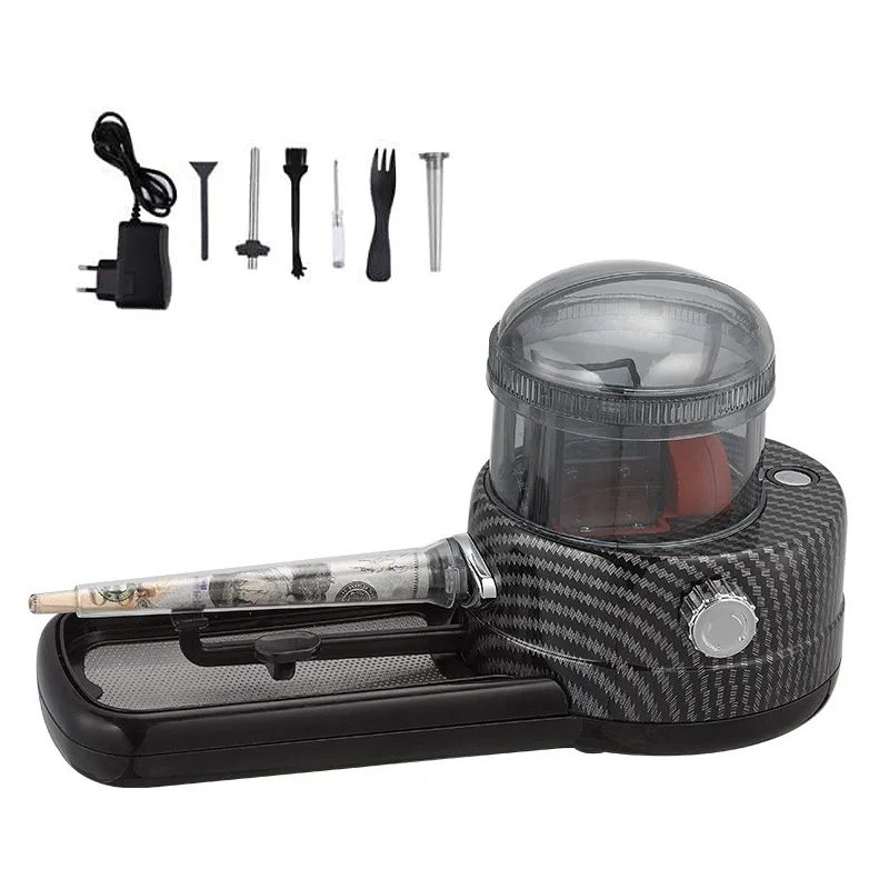 Electric Tobacco Injectormatic Metal Cigarette Maker Rolling Paper Cone Filler Device Machine Weed Accessories Smoking Tool
Electric Tobacco Injectormatic Metal Cigarette Maker Rolling Paper Cone Filler Device Machine Weed Accessories Smoking Tool