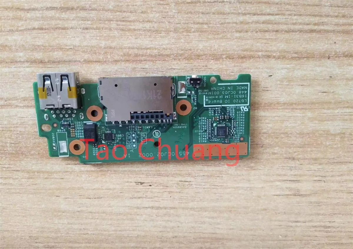 FOR LENOVO Ideapad 720-15IKB LB720 Reader USB Board Switch Button Board 455.0CJ02.0002
FOR LENOVO Ideapad 720-15IKB LB720 Reader USB Board Switch Button Board 455.0CJ02.0002