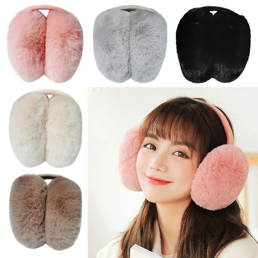 Ear Warmer Outdoor Cold Protection Faux Fur Ear-Muffs Foldable Earflaps Soft Plush Earmuffs Winter Warm Fashion Cycing Equipment
Ear Warmer Outdoor Cold Protection Faux Fur Ear-Muffs Foldable Earflaps Soft Plush Earmuffs Winter Warm Fashion Cycing Equipment