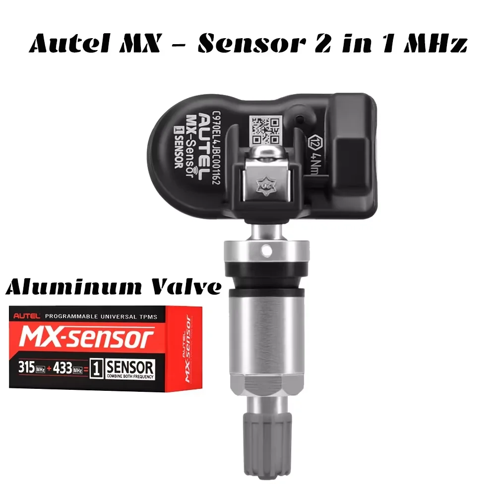 Датчик давления в шинах AUTEL MX Sensor 433/315 МГц TPMS, инструменты для ремонта шин, программируемый датчик MaxiTPMS Pad MX-Sensor
Датчик давления в шинах AUTEL MX Sensor 433/315 МГц TPMS, инструменты для ремонта шин, программируемый датчик MaxiTPMS Pad MX-Sensor