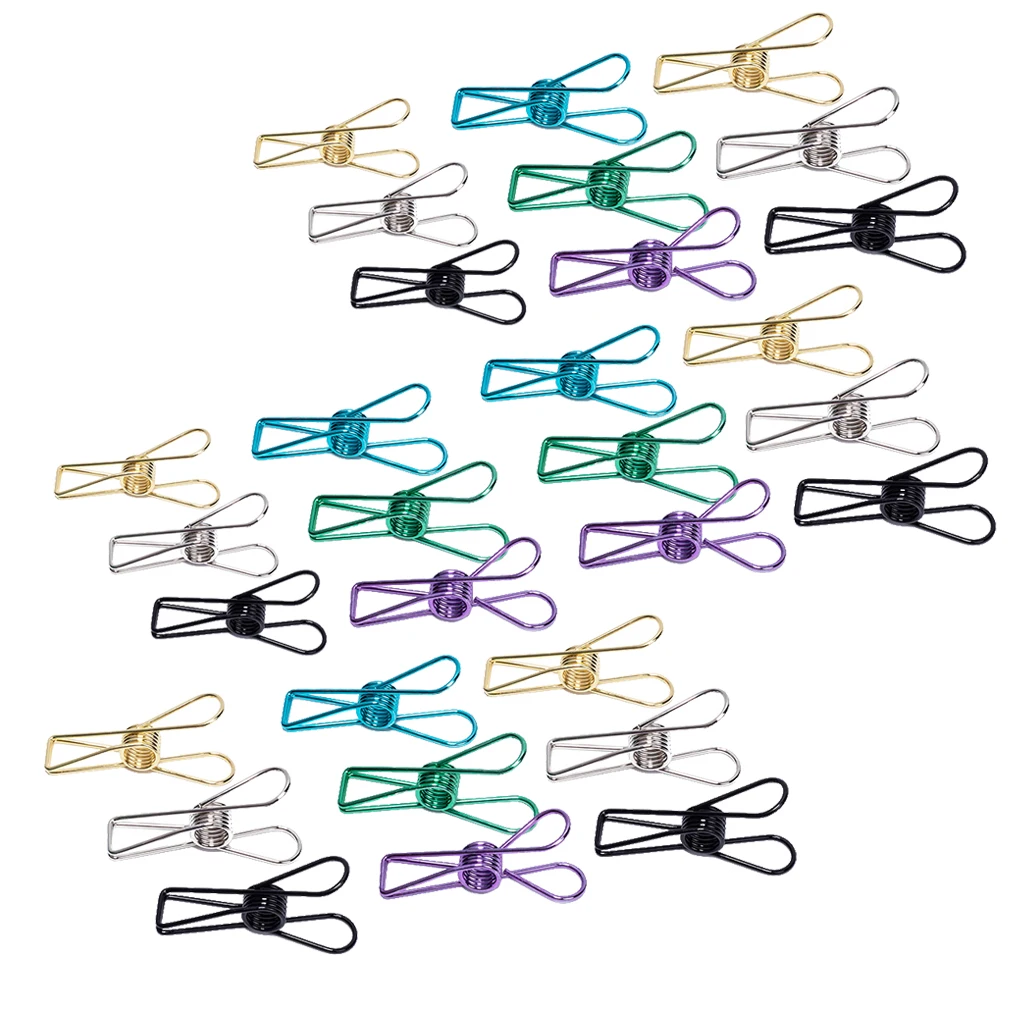 Color Random 30 Pieces Clothes Pins Portable Food Towel Laundry Clothespins Clamps Supplies for Household Travelling
Color Random 30 Pieces Clothes Pins Portable Food Towel Laundry Clothespins Clamps Supplies for Household Travelling
