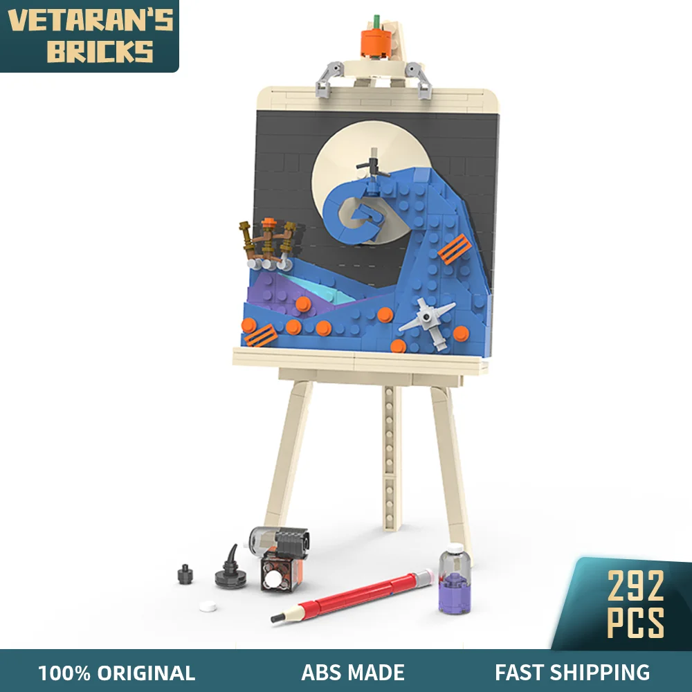 MOC Christmas Fright Night 3D Painting Stand Home Art Decor Construction Model Bricks Toy for Kid Building Blocks Birthday Gift 
MOC Christmas Fright Night 3D Painting Stand Home Art Decor Construction Model Bricks Toy for Kid Building Blocks Birthday Gift