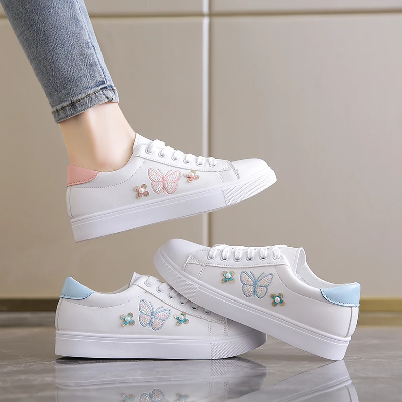 Кроссовки женские из ПУ кожи, дышащие, на платформе, на шнуровке, Вулканизированная подошва, повседневная обувь, белые, весна
Кроссовки женские из ПУ кожи, дышащие, на платформе, на шнуровке, Вулканизированная подошва, повседневная обувь, белые, весна