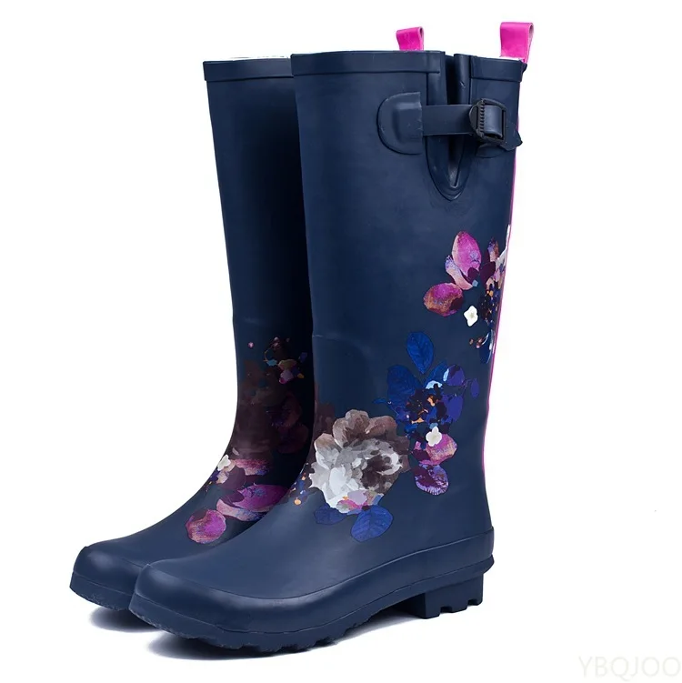 Woman Waterproof Rain Boots Women Spring/Autumn Rainboots Print Female Knee-High Boots Non-Slip Fashion Casual Shoes
Woman Waterproof Rain Boots Women Spring/Autumn Rainboots Print Female Knee-High Boots Non-Slip Fashion Casual Shoes