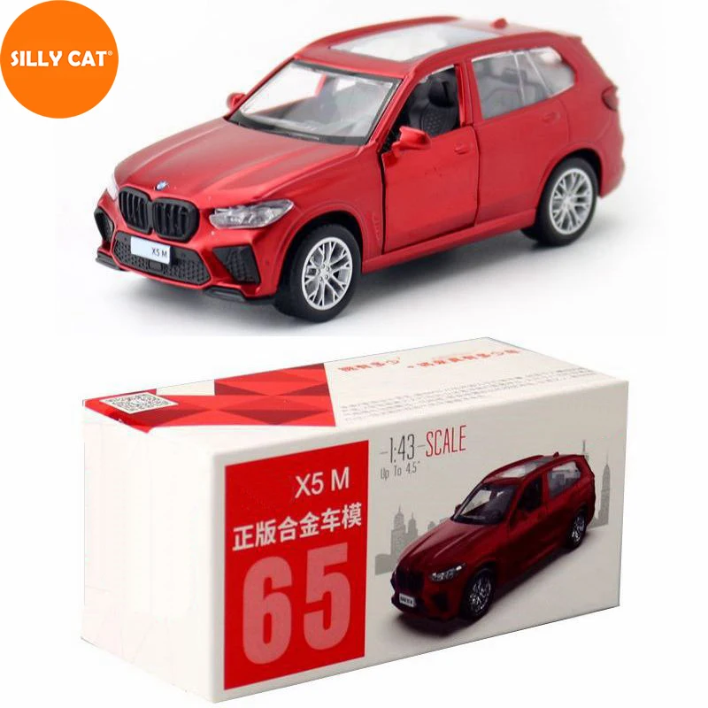 SILLY CAT 1:36 Metal Alloy Simulation Car Model Car Toy For X5 M SUV Model Car Toy Car Play Vehicles Car Collection
SILLY CAT 1:36 Metal Alloy Simulation Car Model Car Toy For X5 M SUV Model Car Toy Car Play Vehicles Car Collection
