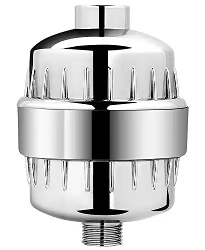 High Output Shower Filter with Replaceable Multi-Stage Filter Cartridge – Transform Itching, Eczema & Acne into Glowing Hair,
High Output Shower Filter with Replaceable Multi-Stage Filter Cartridge – Transform Itching, Eczema & Acne into Glowing Hair,