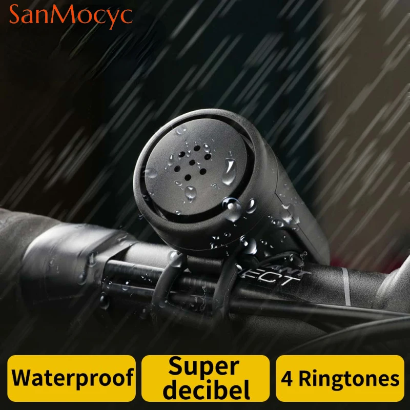 Bicycle bell Electronic Horn Warning Safety Bicycle Handlebar Alarm 120 Db Loud Cycle Bells Anti-Theft USB Charging Waterproof
Bicycle bell Electronic Horn Warning Safety Bicycle Handlebar Alarm 120 Db Loud Cycle Bells Anti-Theft USB Charging Waterproof