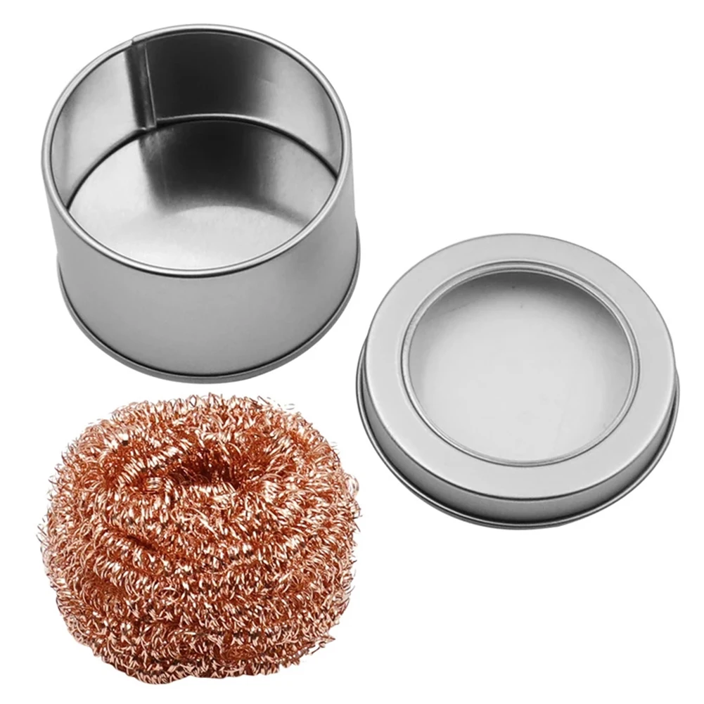 Cleaning Ball Desoldering Soldering Iron Mesh Filter Tin Remove Cleaning Nozzle Tip Copper Wire Cleaner Ball With Stand
Cleaning Ball Desoldering Soldering Iron Mesh Filter Tin Remove Cleaning Nozzle Tip Copper Wire Cleaner Ball With Stand