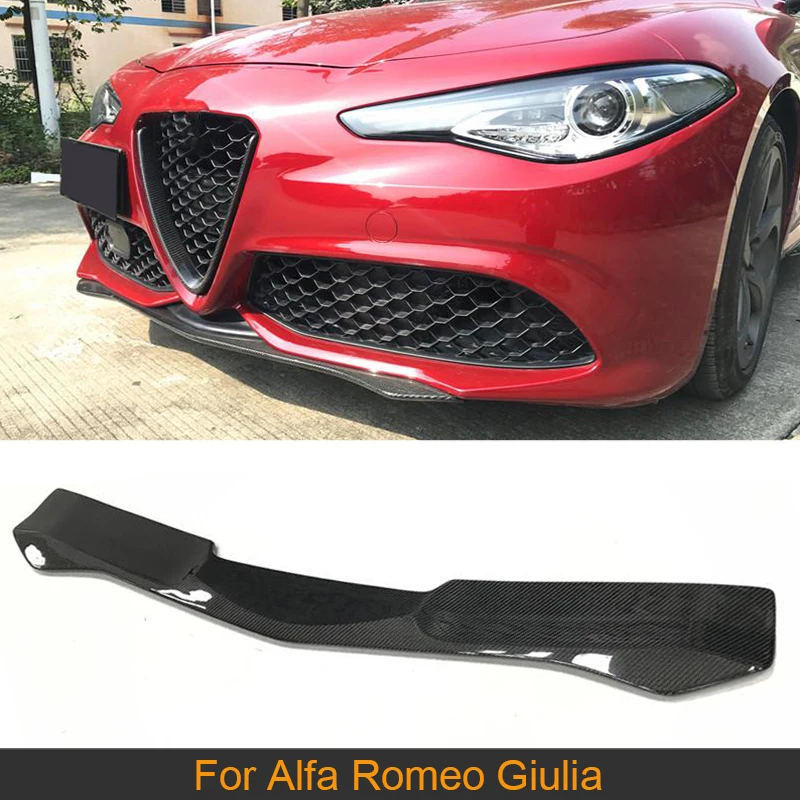 Carbon Fiber Front Bumper Lip Spoiler For Alfa Romeo Giulia Quadrifoglio Sedan 4-Door 2015-2020 Car Front Bumper Lip Chin Apron
Carbon Fiber Front Bumper Lip Spoiler For Alfa Romeo Giulia Quadrifoglio Sedan 4-Door 2015-2020 Car Front Bumper Lip Chin Apron