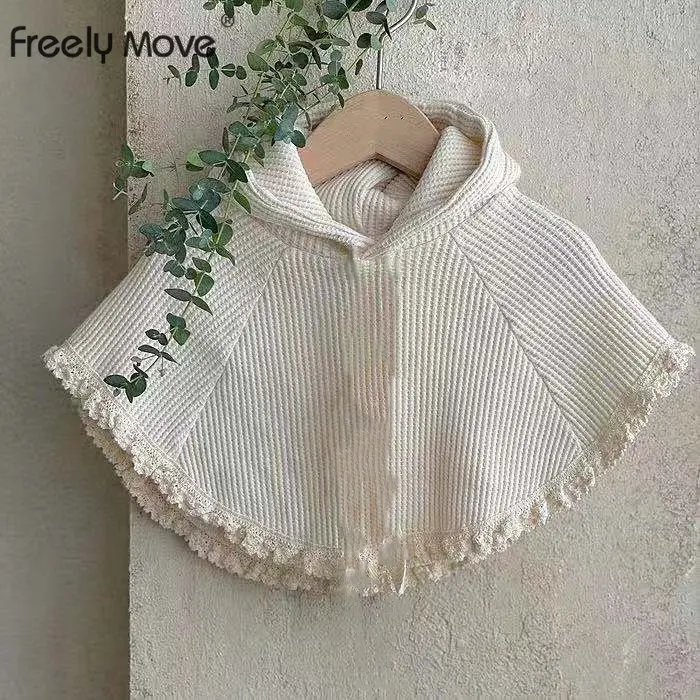 Freely Move 2022 Autumn Baby Girl Hooded Jacket Solid Infant Princess Lace Cloak Coat Cotton Kids Cardigan Infant Boy Clothes
Freely Move 2022 Autumn Baby Girl Hooded Jacket Solid Infant Princess Lace Cloak Coat Cotton Kids Cardigan Infant Boy Clothes