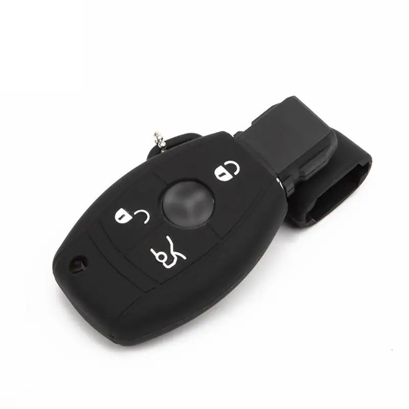 

Силиконовый чехол для автомобильного ключа, Автомобильный Дистанционный ключ, портативный автомобильный ключ, защитная сумка с полным покрытием, детали и аксессуары для автомобиля