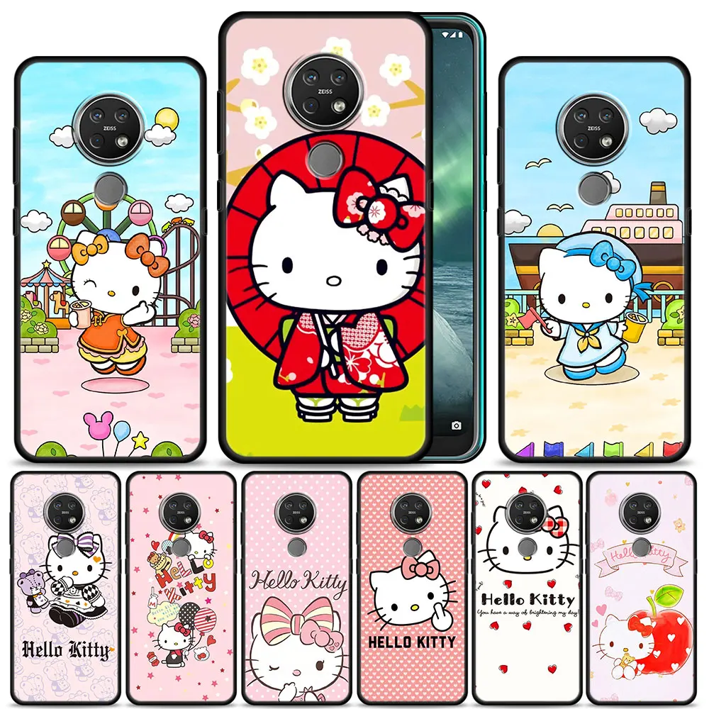 Case Cover for Nokia G10 G20 G11 G21 G50 5.4 7.2 C20 C21 C30 X20 XR20 X10 3.4 Black Trend Style Print Matte Hello Kitty Pattern
Case Cover for Nokia G10 G20 G11 G21 G50 5.4 7.2 C20 C21 C30 X20 XR20 X10 3.4 Black Trend Style Print Matte Hello Kitty Pattern
