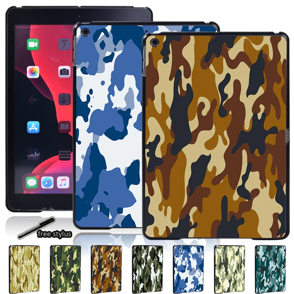 Tablet Case for Apple iPad 10.2 inch 9th Generation 2021 Camouflage Series Durable Ipad Cases Hard Shell Cover + Free Stylus
Tablet Case for Apple iPad 10.2 inch 9th Generation 2021 Camouflage Series Durable Ipad Cases Hard Shell Cover + Free Stylus