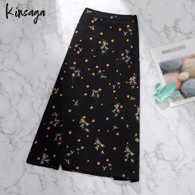 Japanese Kawaii Yellow Polka Dot Women Black Midi Skirts Summer Bohemia Elastic Band Print Side Zipper Y2k Grunge A-line Skirt
Japanese Kawaii Yellow Polka Dot Women Black Midi Skirts Summer Bohemia Elastic Band Print Side Zipper Y2k Grunge A-line Skirt