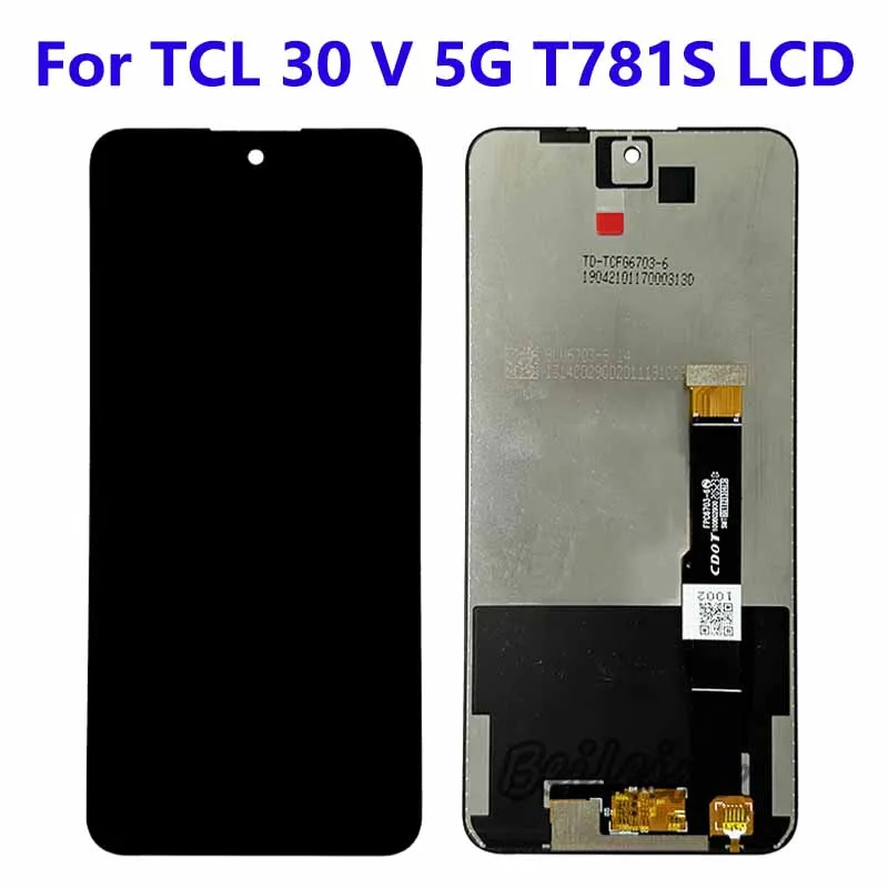 Для TCL 30 V 5G T781S ЖК-дисплей кодирующий преобразователь сенсорного экрана в сборе