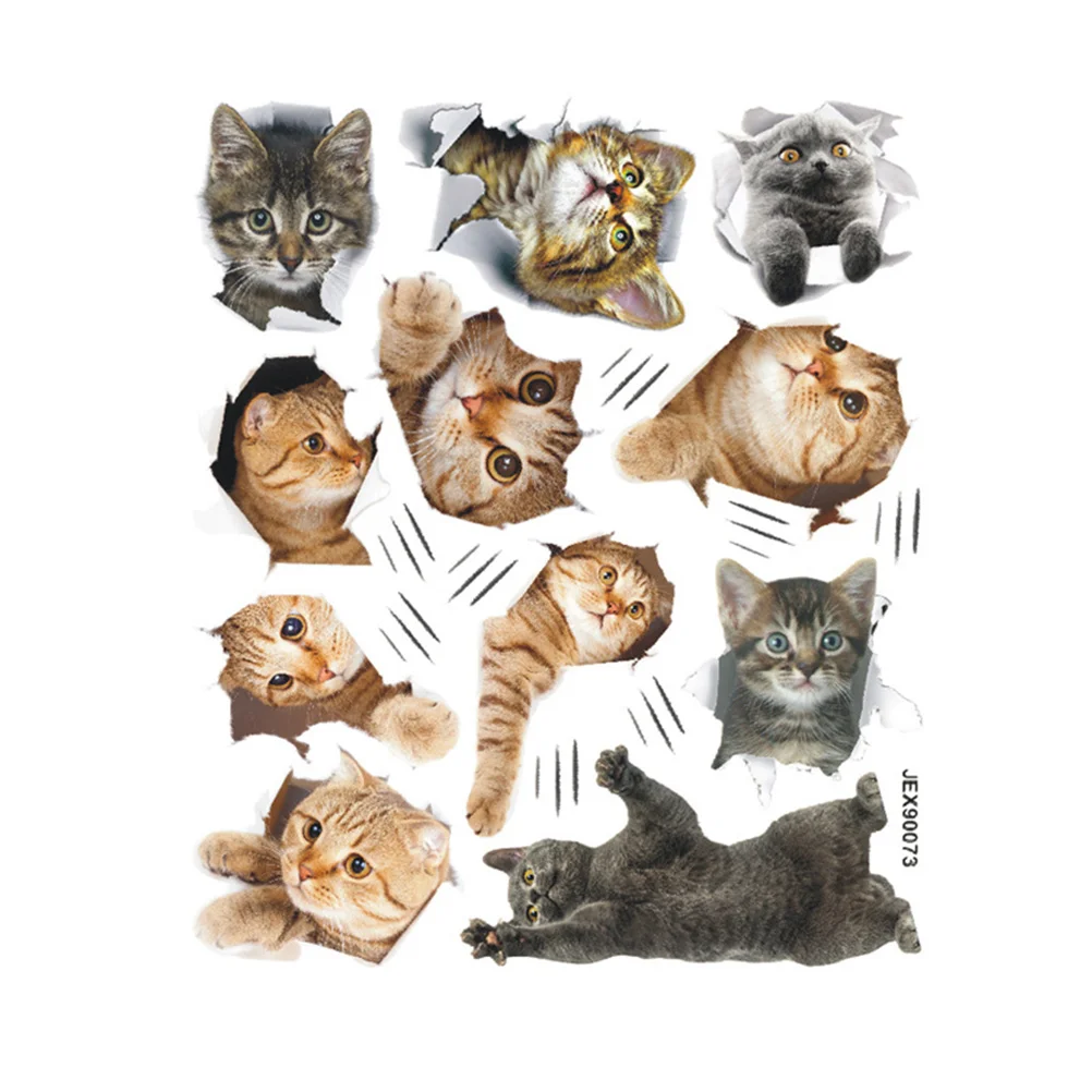 Настенная Наклейка s, наклейки, фотообои 3D с животными, съемное украшение для комнаты, домашних животных, наклейка для чистки, Детская роспис...
Настенная Наклейка s, наклейки, фотообои 3D с животными, съемное украшение для комнаты, домашних животных, наклейка для чистки, Детская роспис...