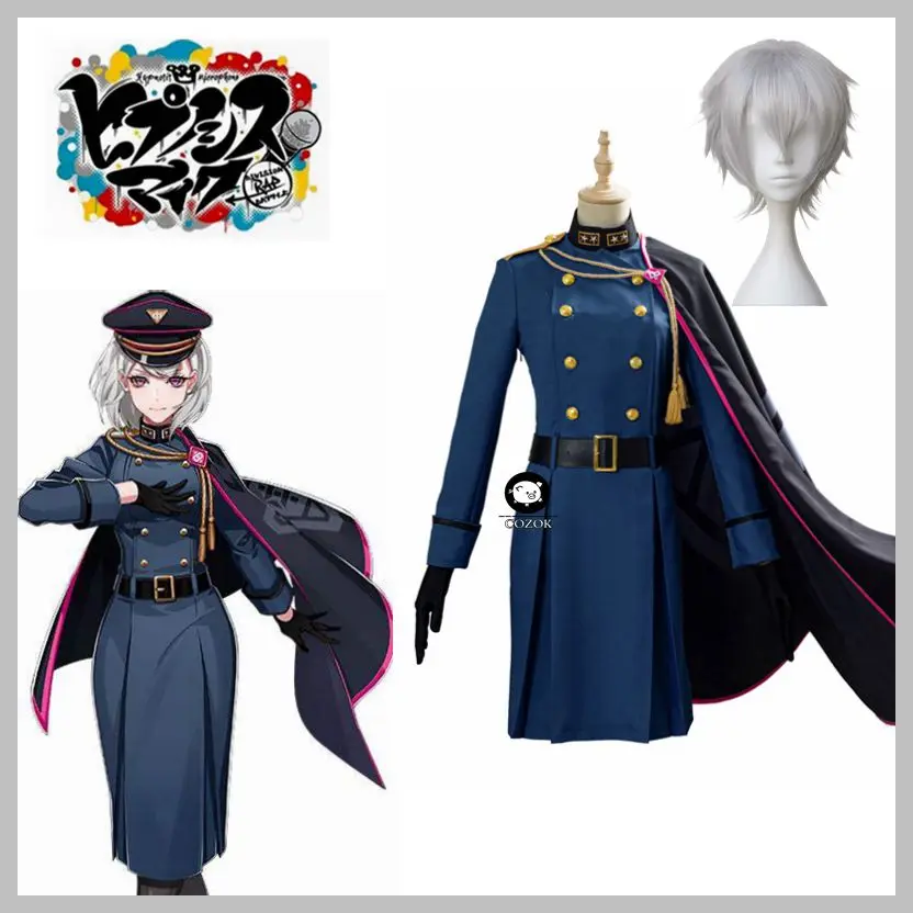 DRB Division Rap Battle Aohitsugi Nemu Cosplay Costume Hypnosis Mic Suit With Cape Halloween Costumes
DRB Division Rap Battle Aohitsugi Nemu Cosplay Costume Hypnosis Mic Suit With Cape Halloween Costumes