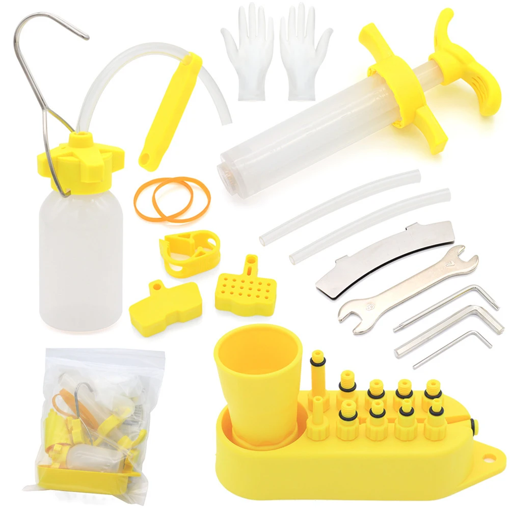 MTB Bicycle Disc Brake Oil Change And Fill Tool Kit Universal Oiling Tool Kit Mountain Bike Road Cycling Repair Disassembly Tool
MTB Bicycle Disc Brake Oil Change And Fill Tool Kit Universal Oiling Tool Kit Mountain Bike Road Cycling Repair Disassembly Tool