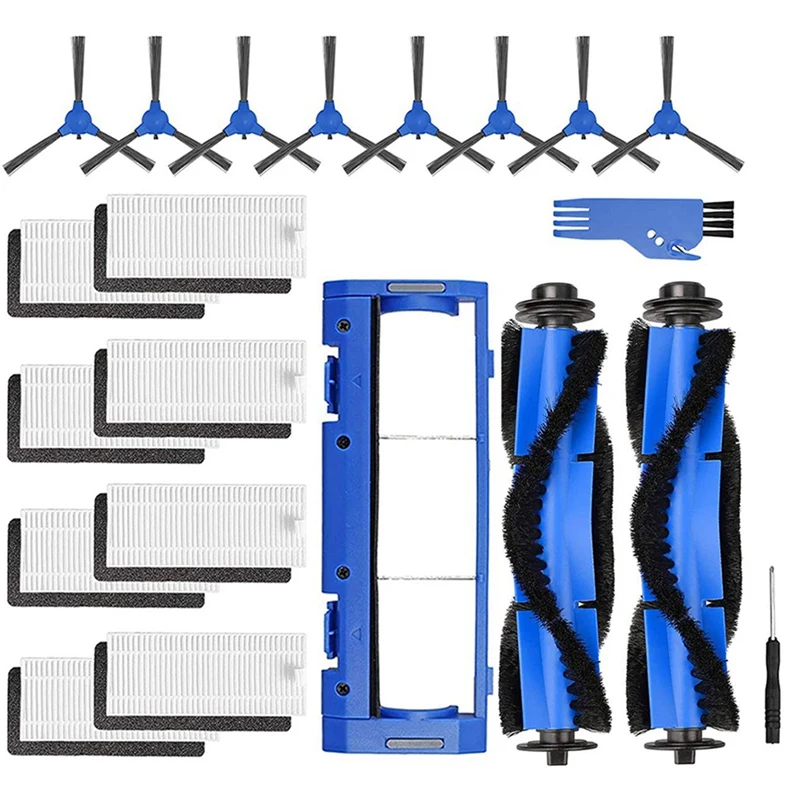 Запчасти SANQ, роликовая щетка, боковые щетки, фильтры НЕРА Для Eufy 11S, 15C, 30C, 35C 
Запчасти SANQ, роликовая щетка, боковые щетки, фильтры НЕРА Для Eufy 11S, 15C, 30C, 35C