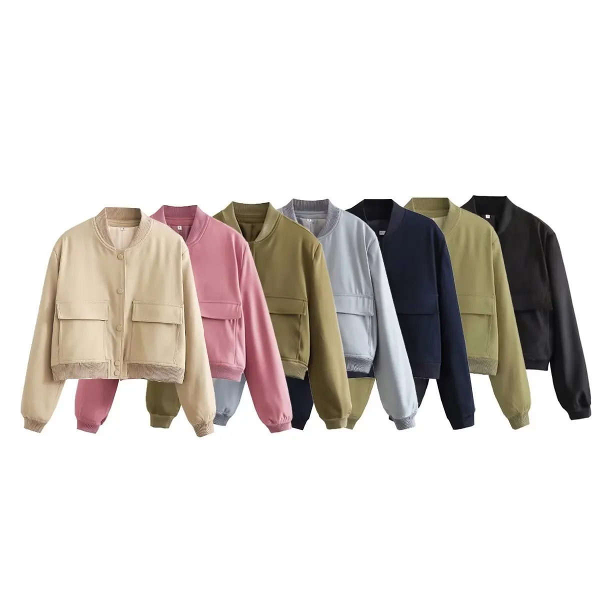 2023 Spring Basic Women Large Pocket Pilot Jacket Female Loose Single Breasted Coats Simple Leisure Tops Outwear Mujer
2023 Spring Basic Women Large Pocket Pilot Jacket Female Loose Single Breasted Coats Simple Leisure Tops Outwear Mujer