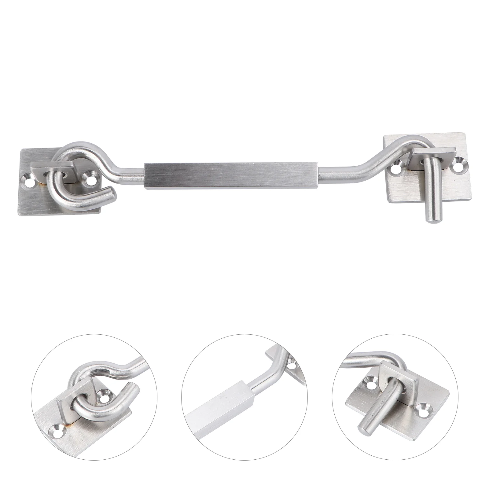 Stainless Steel Hooks Window Cabin Heavy Duty Wind-Proof Gate Latch Door Lock Windproof
Stainless Steel Hooks Window Cabin Heavy Duty Wind-Proof Gate Latch Door Lock Windproof