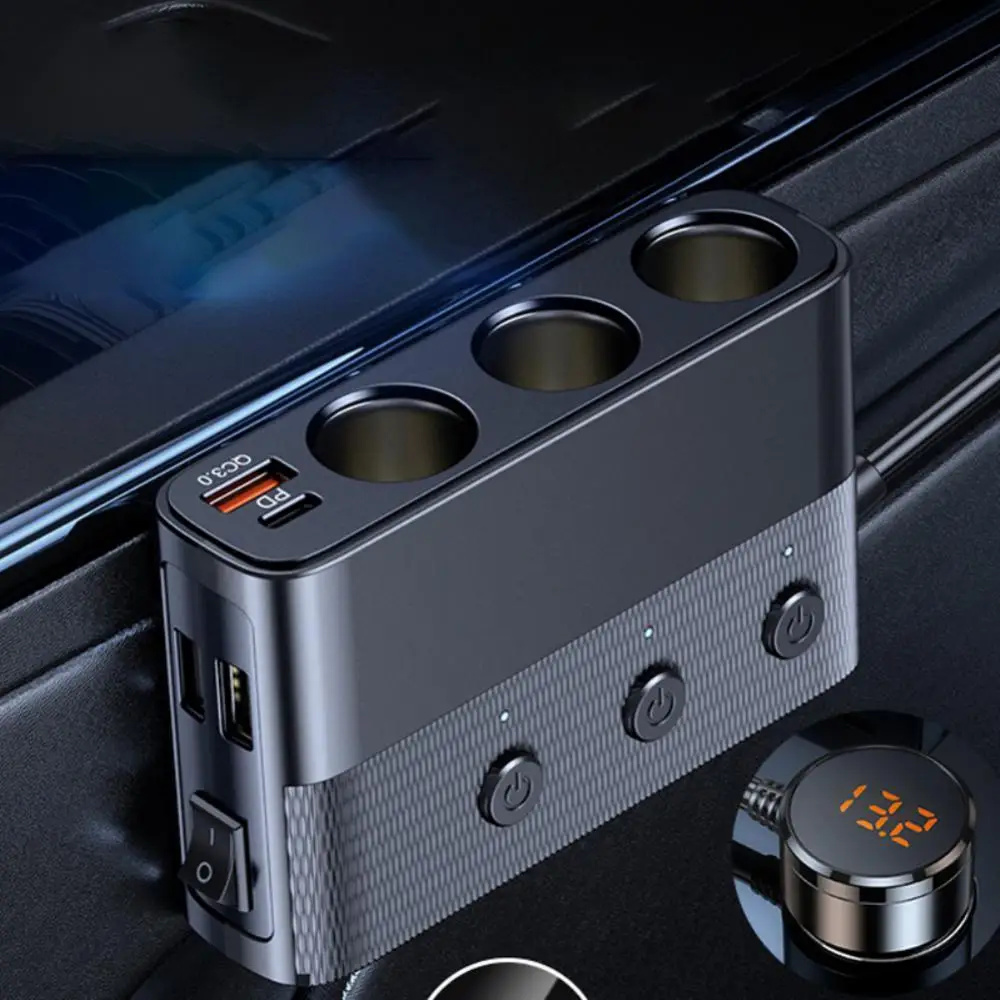 C28 Car Charger Conversion Plug Multifunctional Cigarette Lighter Car Interior Accessories Car Charger Durable Universal
C28 Car Charger Conversion Plug Multifunctional Cigarette Lighter Car Interior Accessories Car Charger Durable Universal