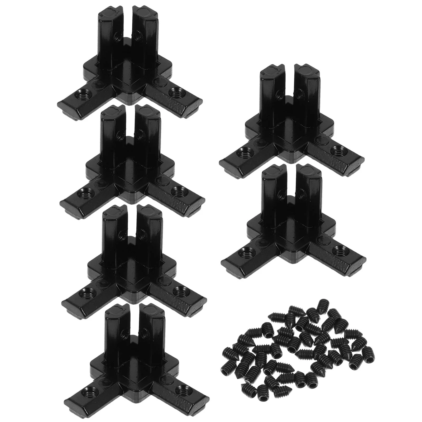 Aluminum Extrusion Bracket Corner Profile Connector Brackets Way Connectors Fasteners Inside T Slot Right Angle Braces End
Aluminum Extrusion Bracket Corner Profile Connector Brackets Way Connectors Fasteners Inside T Slot Right Angle Braces End