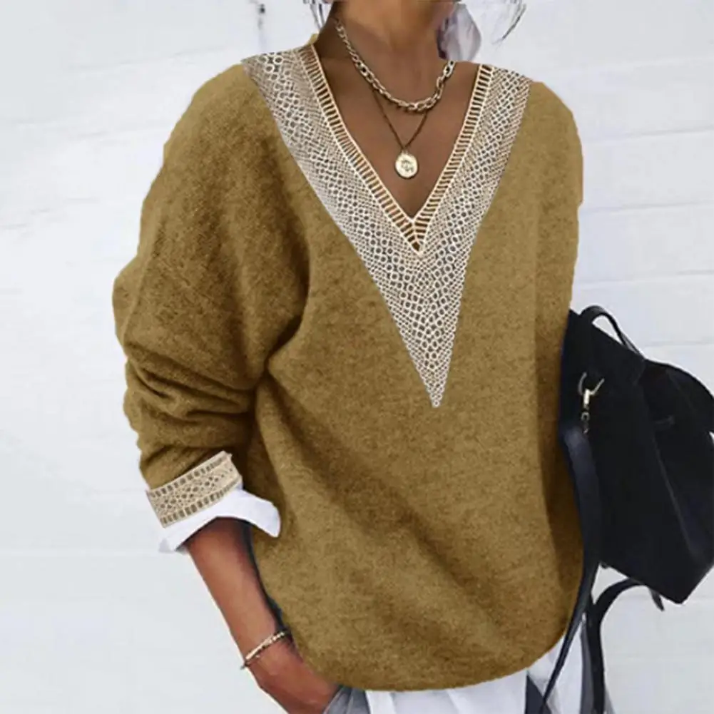 Lady Sweatshirt Ladies Sweater Cozy Winter Wardrobe Non-fading Washable Super Soft Sweater Tops with Long Sleeves for Women
Lady Sweatshirt Ladies Sweater Cozy Winter Wardrobe Non-fading Washable Super Soft Sweater Tops with Long Sleeves for Women