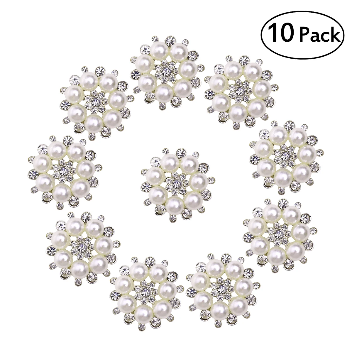 Diamond Buckle Crystals Decor Flatback Pearls and Rhinestones Flower Embellishment
Diamond Buckle Crystals Decor Flatback Pearls and Rhinestones Flower Embellishment