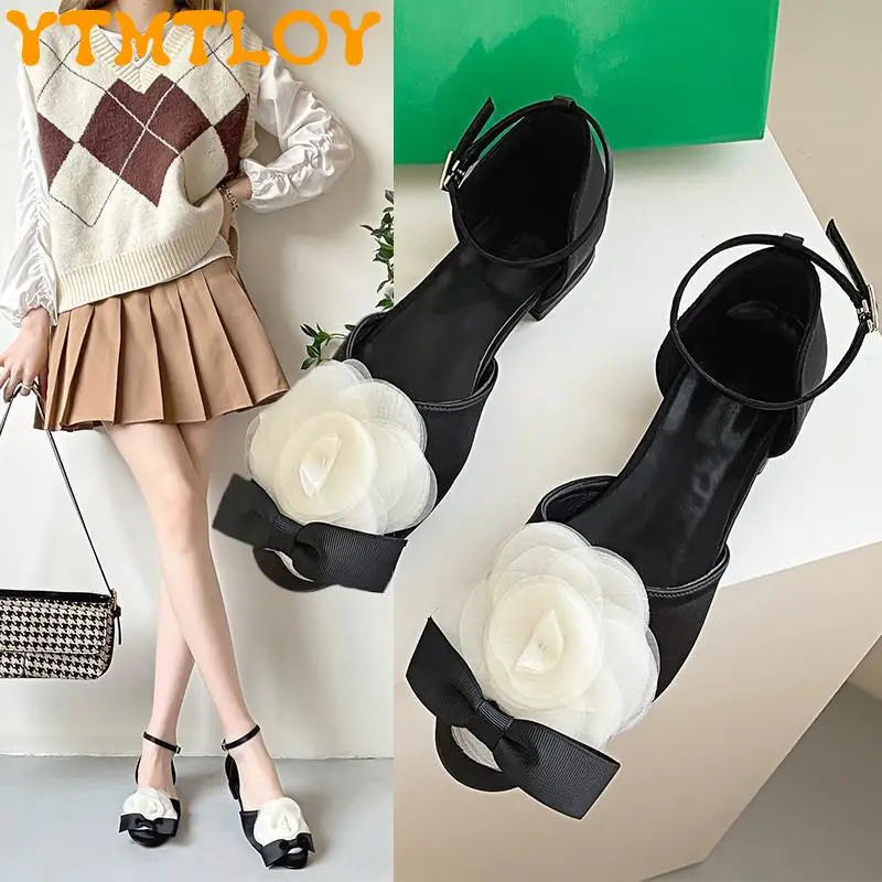 Design Sense Camellia Flat Bottom Mary Jane Shoes Women's 2022 Spring And Summer French Niche High-end Baotou Sandals Sandalia
Design Sense Camellia Flat Bottom Mary Jane Shoes Women's 2022 Spring And Summer French Niche High-end Baotou Sandals Sandalia