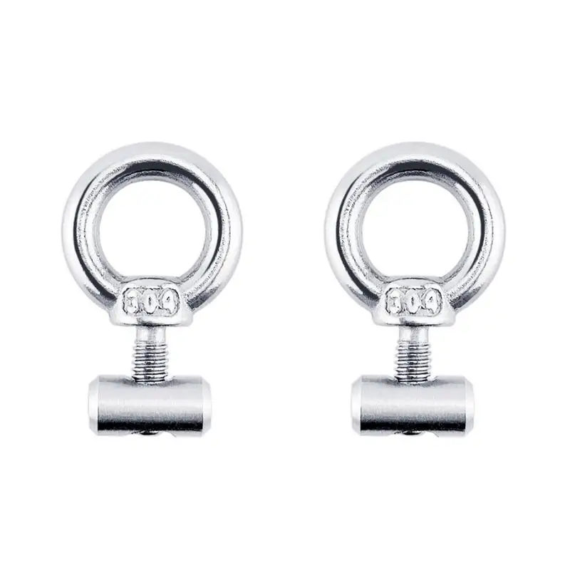Small Ring Eye Bolts 2pcs Sturdy Male Thread Lifting Eyebolt Marine Grade Machinery Shoulder Eyebolts Small Eye Hook For RV Car
Small Ring Eye Bolts 2pcs Sturdy Male Thread Lifting Eyebolt Marine Grade Machinery Shoulder Eyebolts Small Eye Hook For RV Car