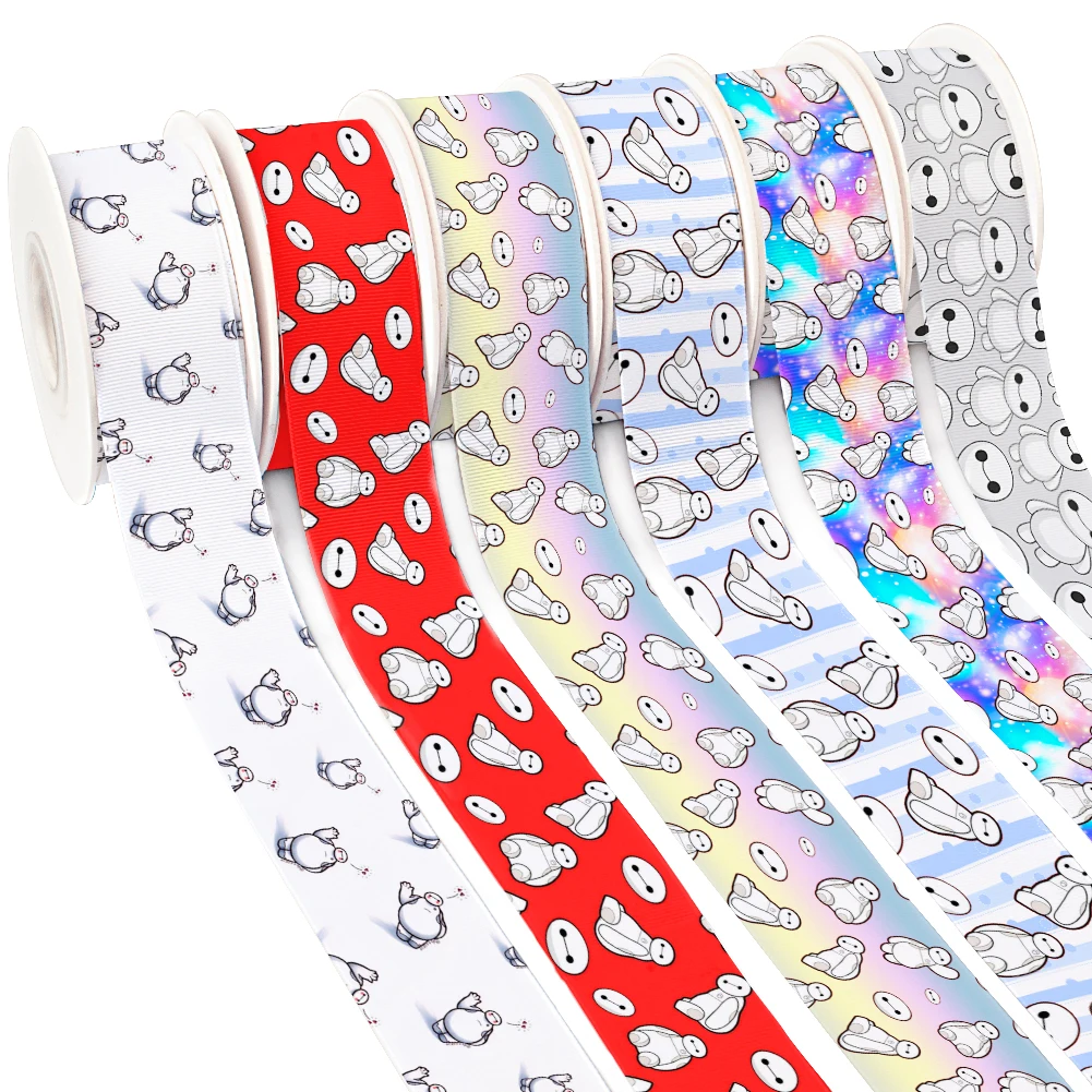 10M/Roll Popular Movie Theme Robot Pattern Print Grosgrain / Satin Ribbon For Hair Bows DIY Handmade Gift Materials
10M/Roll Popular Movie Theme Robot Pattern Print Grosgrain / Satin Ribbon For Hair Bows DIY Handmade Gift Materials