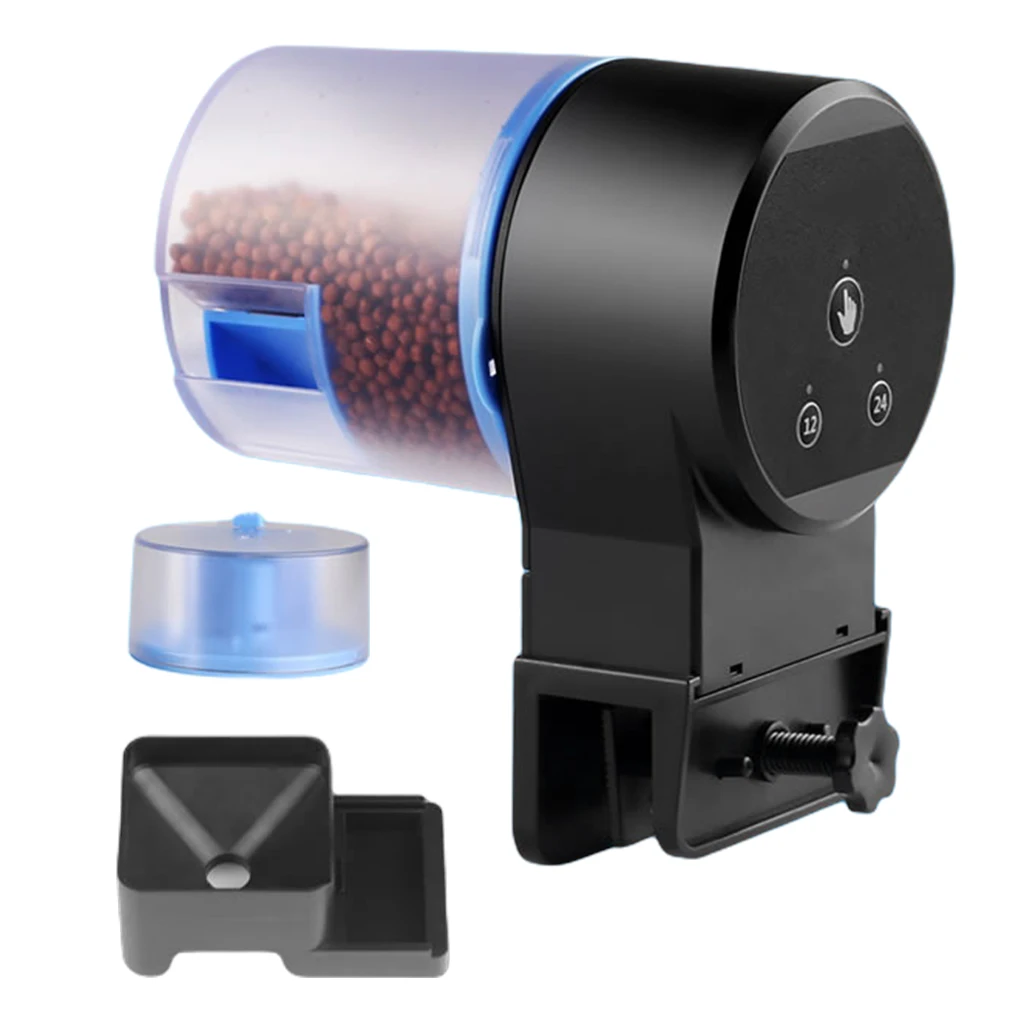 Automatic Aquarium Fish Feeder Timing Adjustable Feed Dispenser Battery Operated Animal Food Dispensing for Weekend
Automatic Aquarium Fish Feeder Timing Adjustable Feed Dispenser Battery Operated Animal Food Dispensing for Weekend