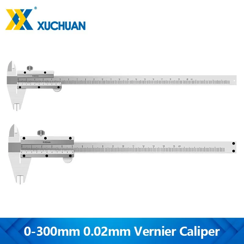 Caliper 0-150mm 0-200mm 0-300mm Stainless Steel Vernier Caliper Accuracy 0.02mm Mircometer Gauge Measuring Tools
Caliper 0-150mm 0-200mm 0-300mm Stainless Steel Vernier Caliper Accuracy 0.02mm Mircometer Gauge Measuring Tools