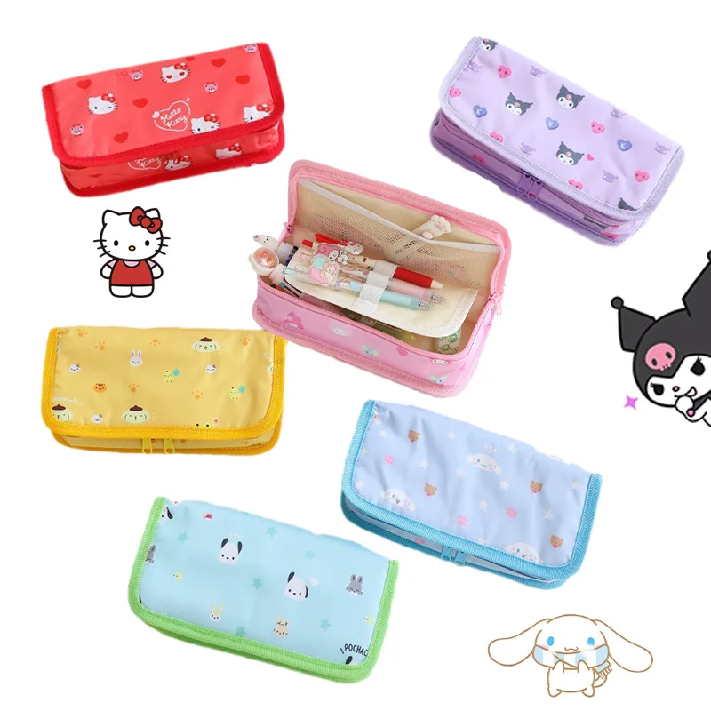 Kawaii Anime Sanrioed Pencil Case Cute Cartoon MyMelody Kuromi Cinnamoroll Student Desktop Pencil Box Oxford Cloth Storage Bag
Kawaii Anime Sanrioed Pencil Case Cute Cartoon MyMelody Kuromi Cinnamoroll Student Desktop Pencil Box Oxford Cloth Storage Bag