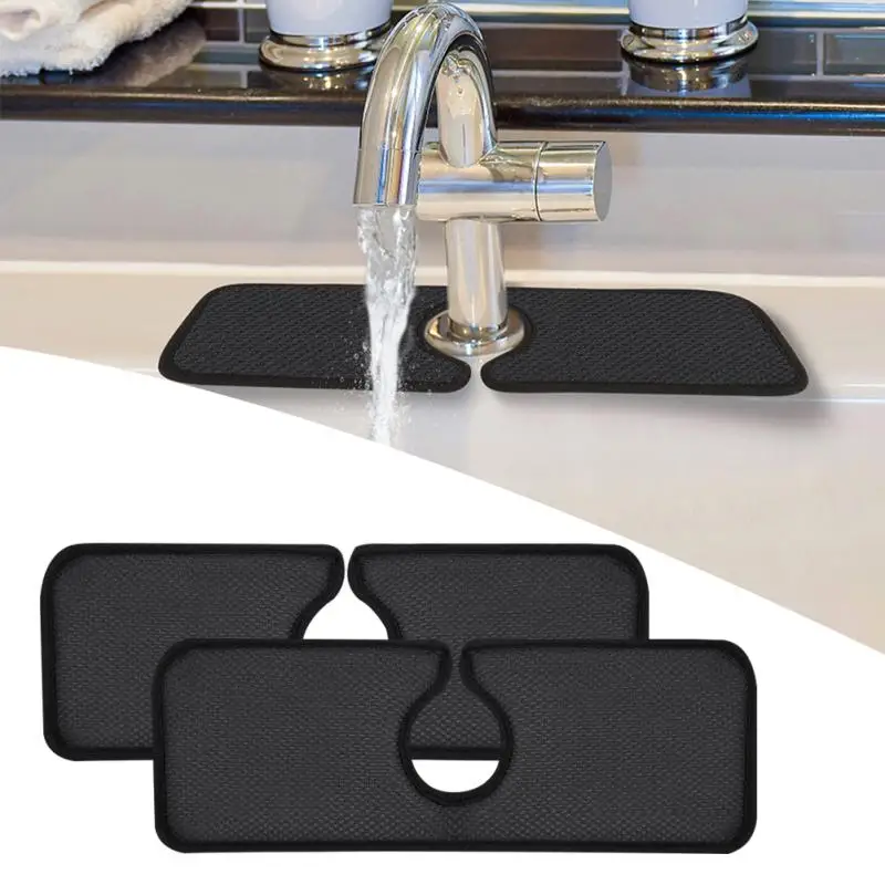 2 Pcs Kitchen Faucet Absorbent Mat Sink Splash Guard Microfiber Household Cleaning Cloth Countertop Protector For Bathroom
2 Pcs Kitchen Faucet Absorbent Mat Sink Splash Guard Microfiber Household Cleaning Cloth Countertop Protector For Bathroom